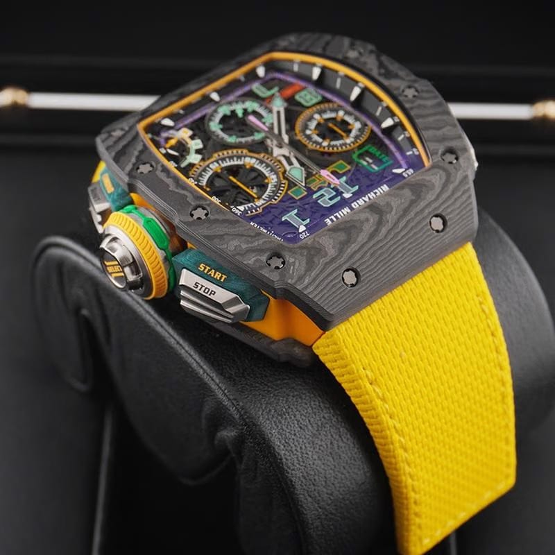 Richard Mille RM65-01 Lebron James Automatic Winding Split Chronograph Openworked Dial