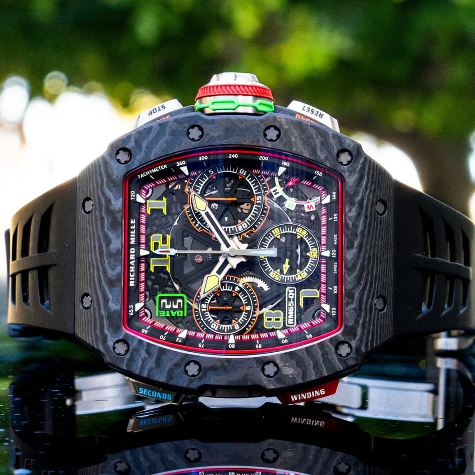Richard Mille2024 Unworn RM 65-01 Split-Seconds Chronograph Black NTPT