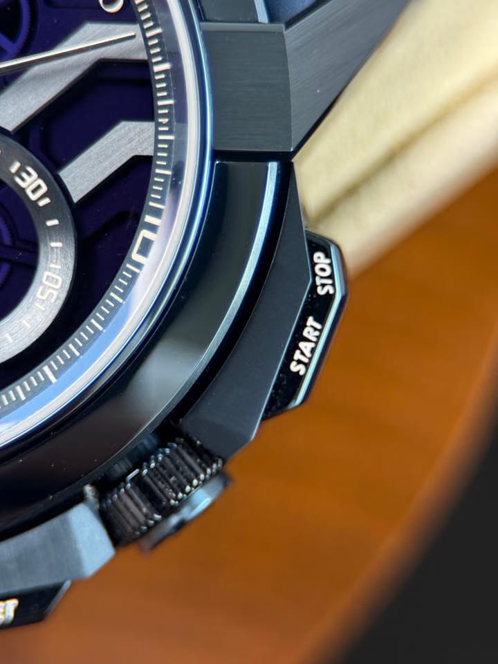 Jacob & Co.Epic X Chrono Striking Blue Titanium Case • Full Set • 2026