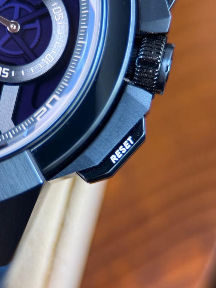 Jacob & Co.Epic X Chrono Striking Blue Titanium Case • Full Set • 2026
