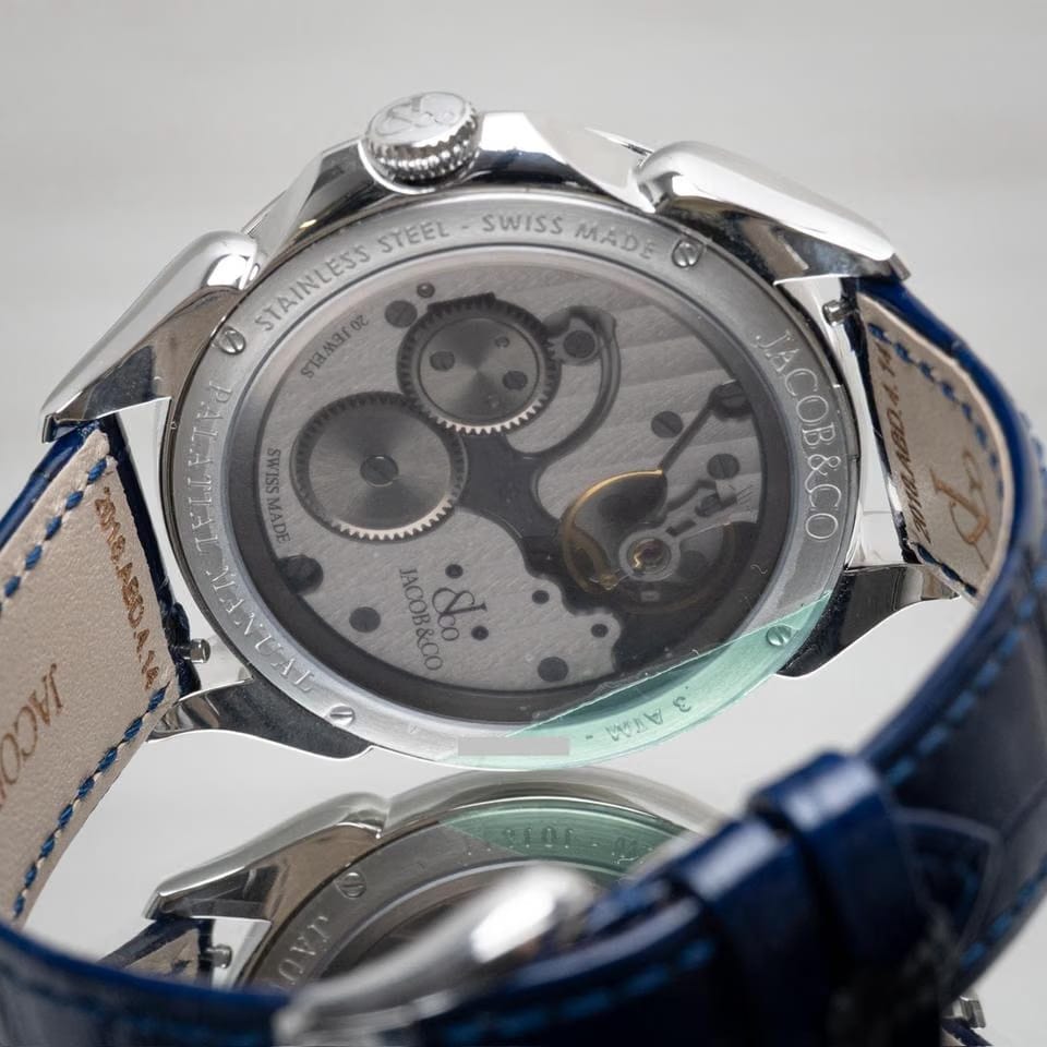 Jacob & Co.Palatial Classic Stainless Steel Blue PVD Dial PC400.10. AA.AM.ABALA New / Unworn In Stock Ready to Ship