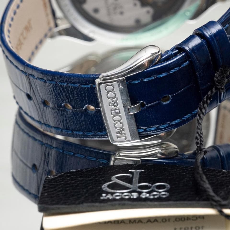 Jacob & Co.Palatial Classic Stainless Steel Blue PVD Dial PC400.10. AA.AM.ABALA New / Unworn In Stock Ready to Ship