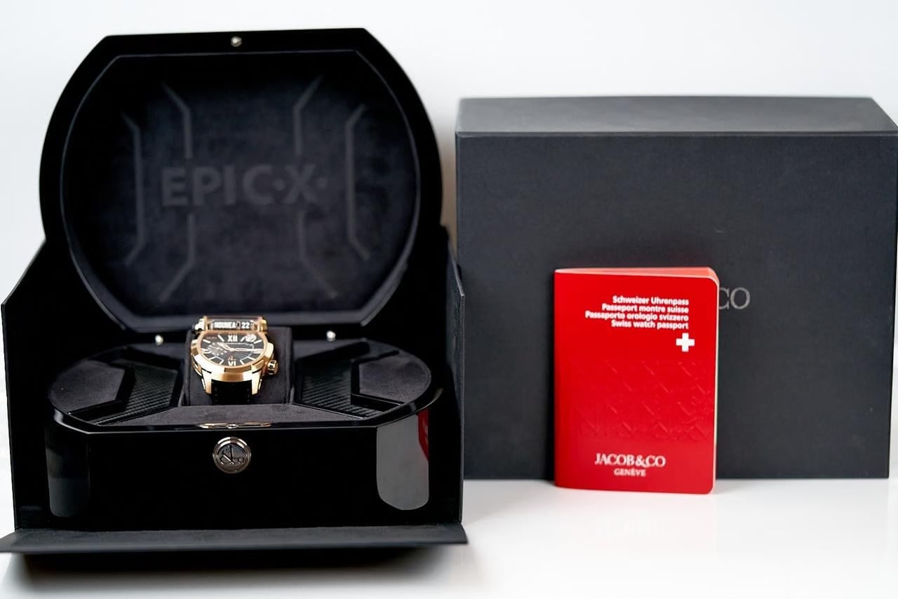 Jacob & Co.Black Automatic Epic Sf24 2023 Full set $217,000 RRP Here for Fraction of the price