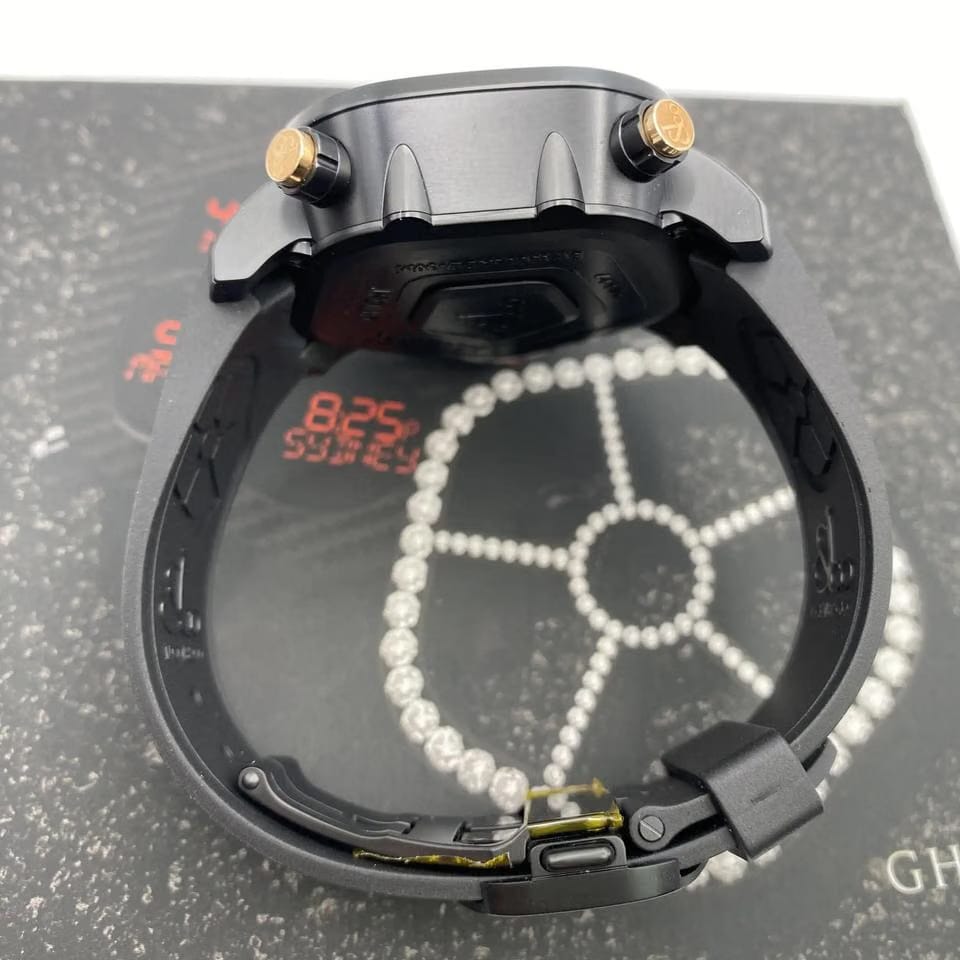 Jacob & Co.. Ghost Steel Black Pvd Quartz Mens Watch Gh100.14.Ns.Mr.Aha4 D