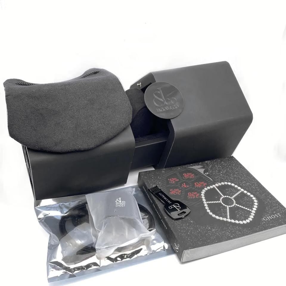 Jacob & Co.. Ghost Steel Black Pvd Quartz Mens Watch Gh100.14.Ns.Mr.Aha4 D