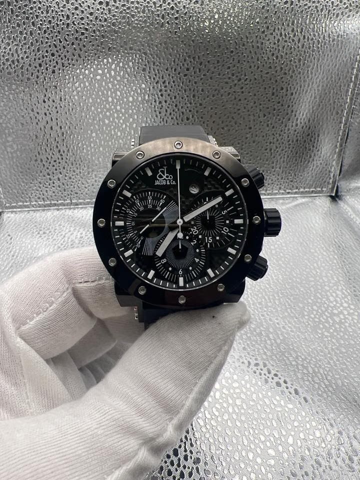 Jacob & Co.Epic Ii Amazing condition 47mm Black see through back