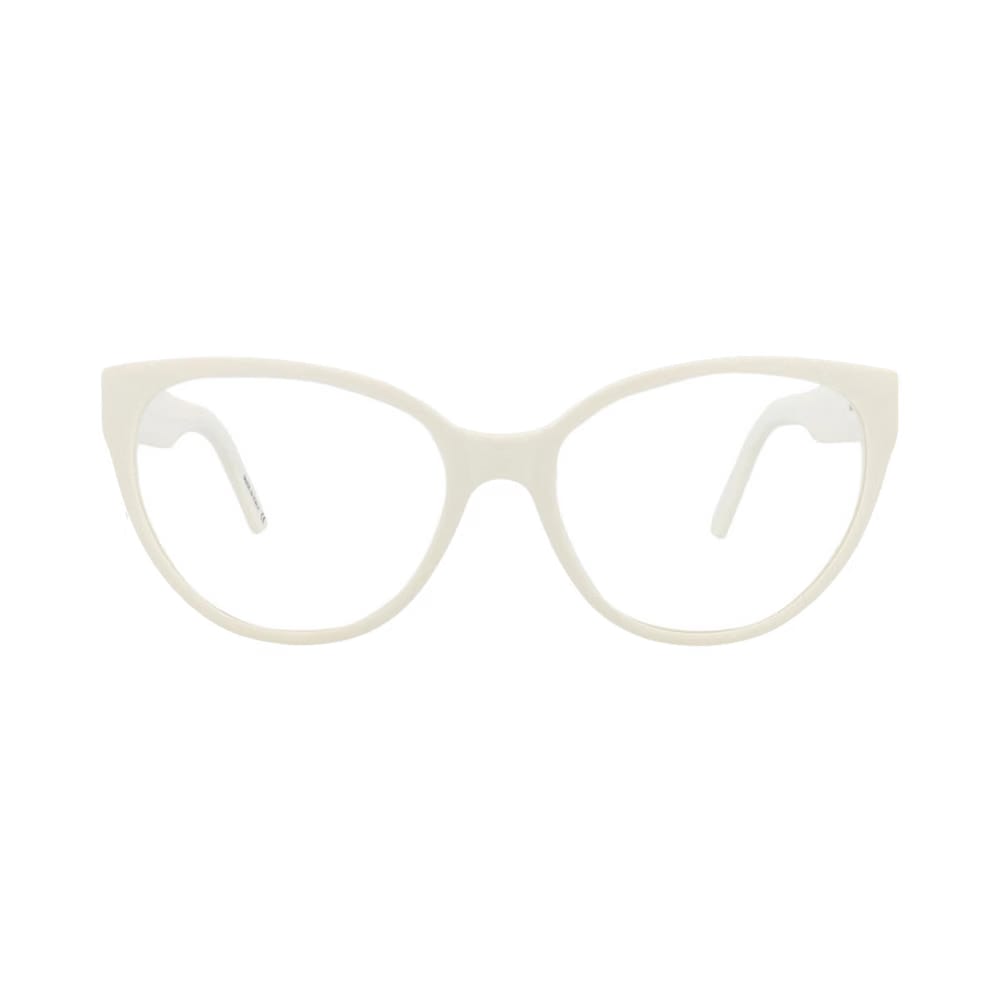 Balenciaga Cat Eye-Frame Acetate Optical Frames White Transparent