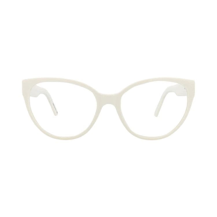 Balenciaga Cat Eye-Frame Acetate Optical Frames White Transparent