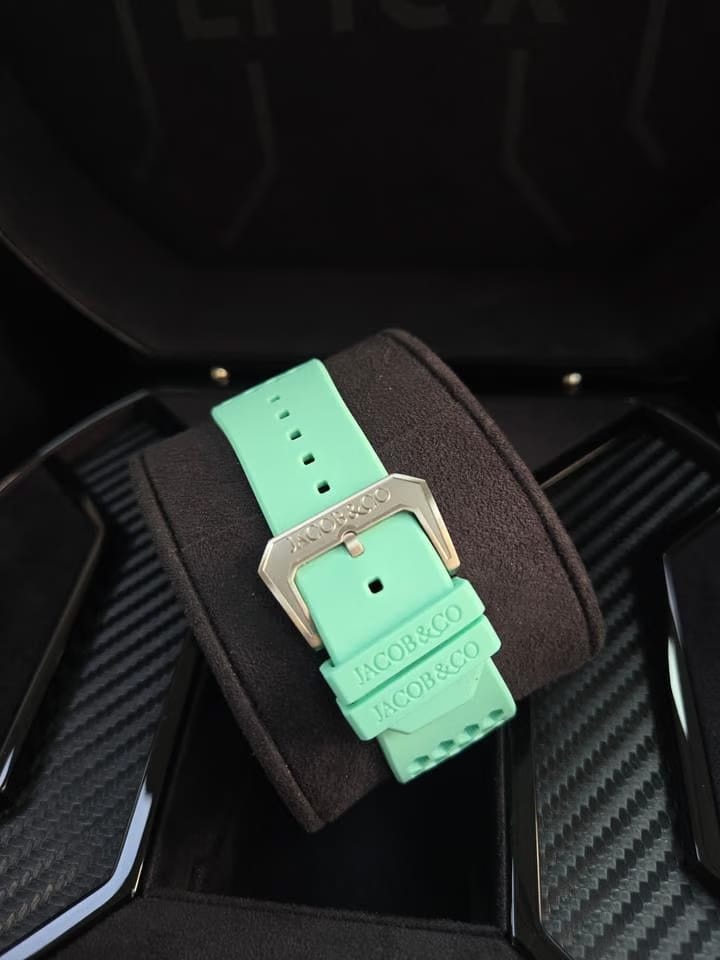 Jacob & Co.(5n Color Gears) Epic X Tiffany blue