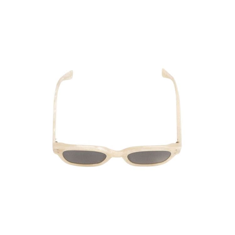 Amiri Aviator Logo Sunglasses Beige/Black