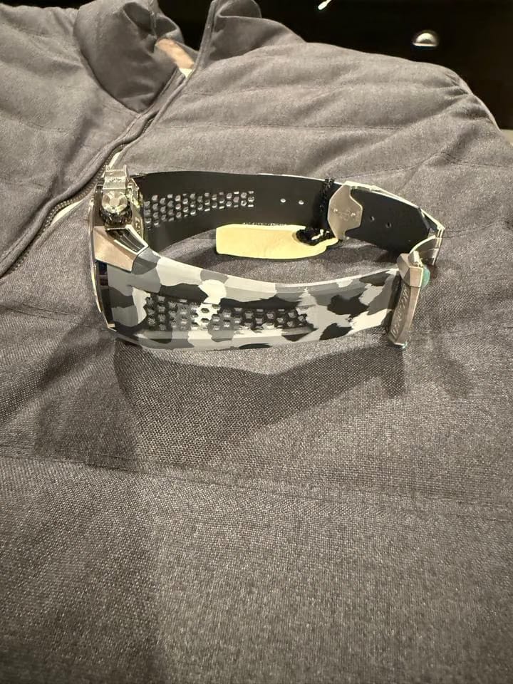 Jacob & Co.Epic X Chrono Grey Camo Unworn Titanium 47mm with Jacob & Co. Bullet Proof XL Vest