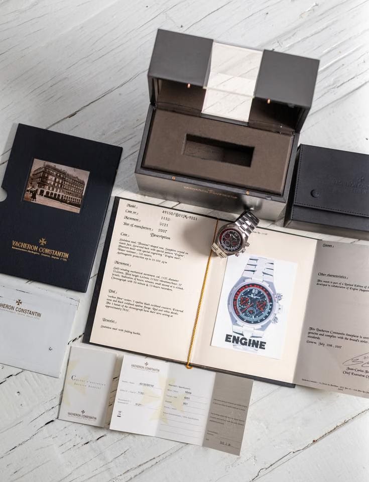Vacheron Constantin Overseas Chronograph49150 Engine Magazine 49150/B01 M-9251