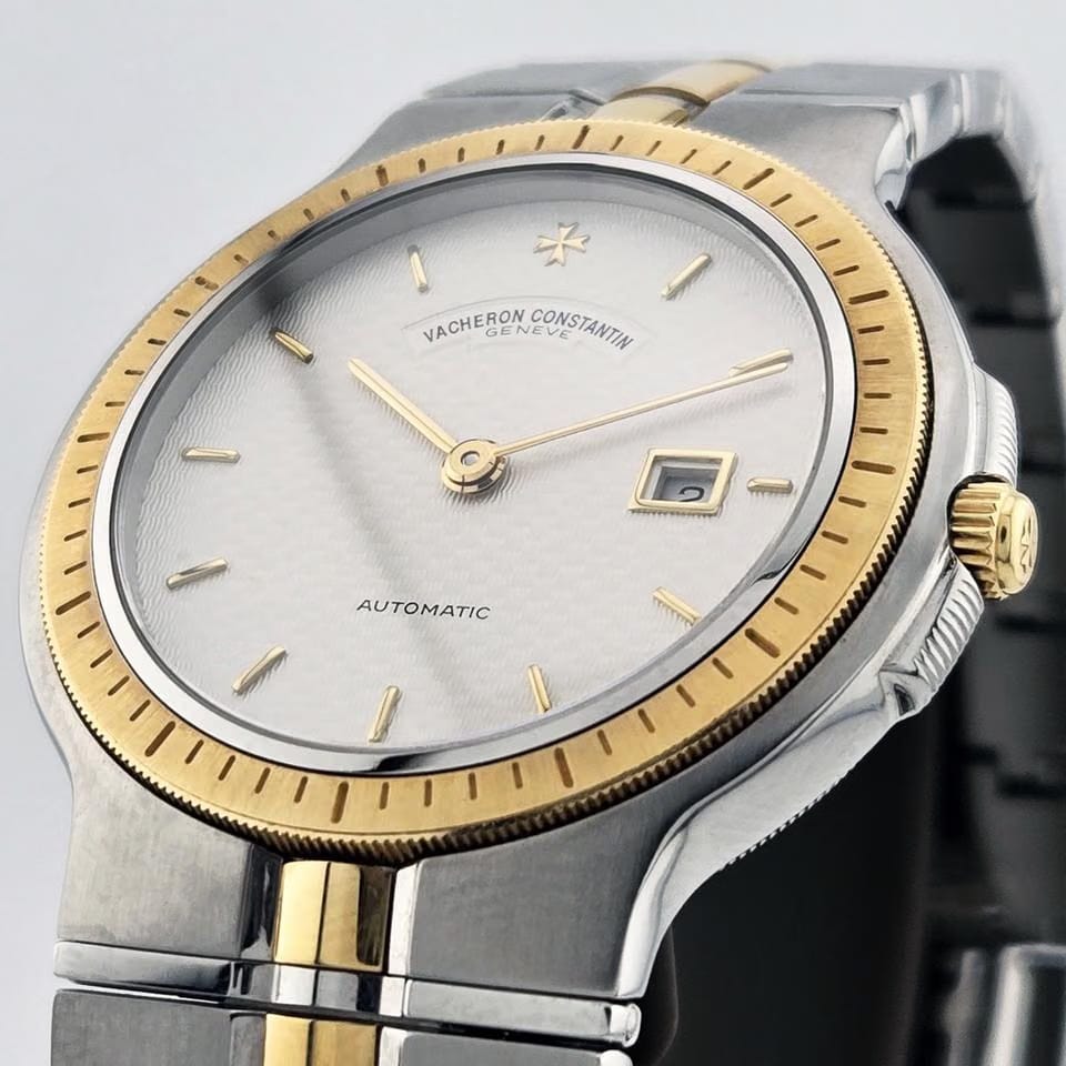 Vacheron Constantin Phidias Phidias / Orologio Unisex / Quadrante Bianco Guilloché / Cassa E Bracciale Acciaio E Oro Giallo Ref. 48020/967 M