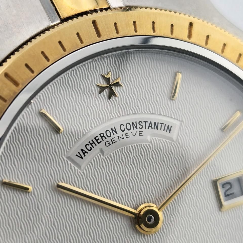 Vacheron Constantin Phidias Phidias / Orologio Unisex / Quadrante Bianco Guilloché / Cassa E Bracciale Acciaio E Oro Giallo Ref. 48020/967 M