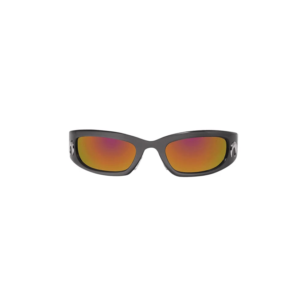 Marine Serre x Gentle Monster Curved Tinted Glasses Orange