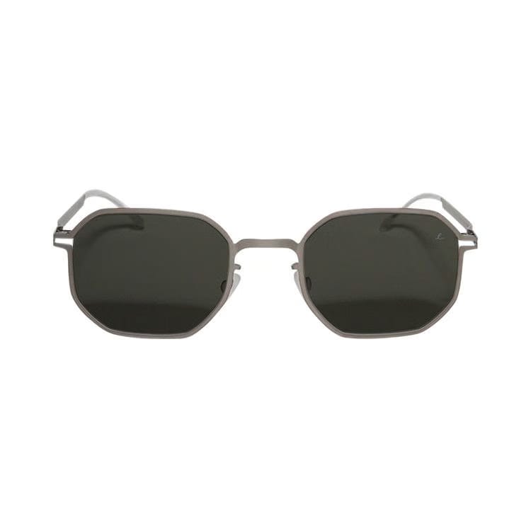 Mykita CO ML15 Sunglasses Mattesilver/Leica Red Edges Grey Polarized