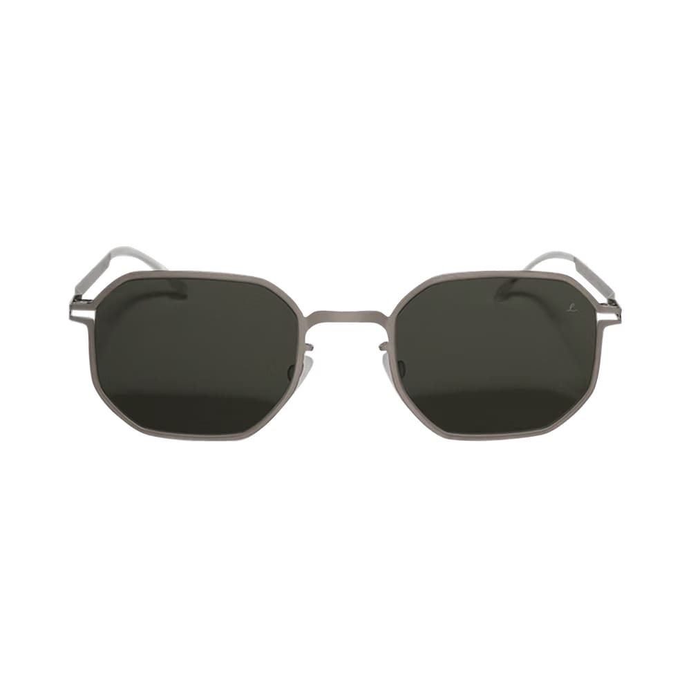 Mykita CO ML15 Sunglasses Mattesilver/Leica Red Edges Grey Polarized