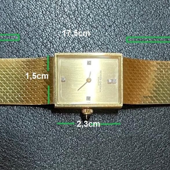 Vacheron Constantin15206/22 oro 5 brillantes Modelo único oro 18k y 5 brillantes. *Proceso Kimberley