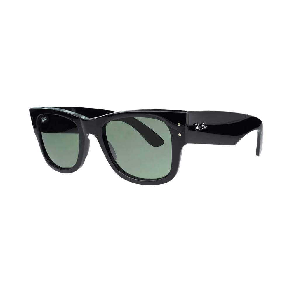 Ray-Ban Mega Wayfarer Sunglasses Black/Green