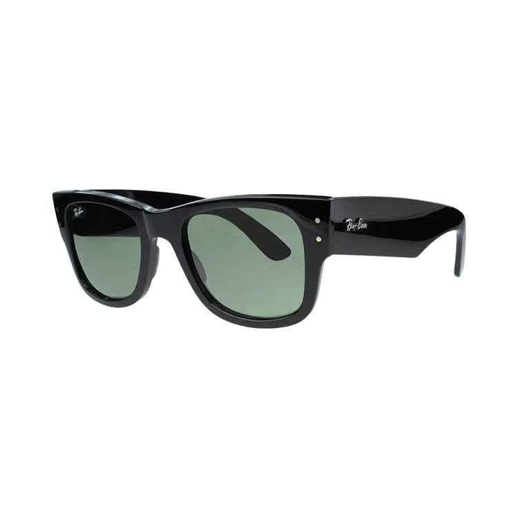 Ray-Ban Mega Wayfarer Sunglasses Black/Green