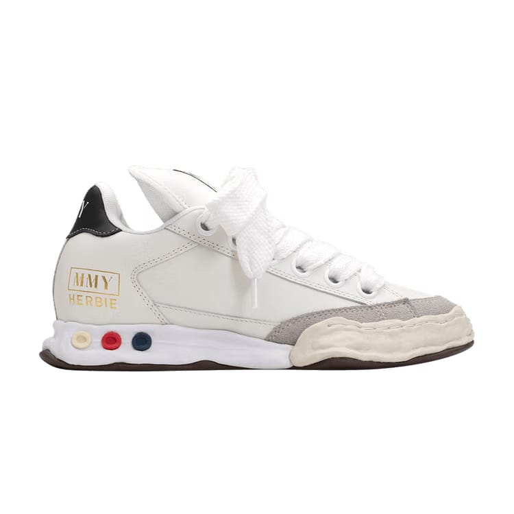 Maison Mihara Yasuhiro Herbie Puffer OG Sole Leather Low White