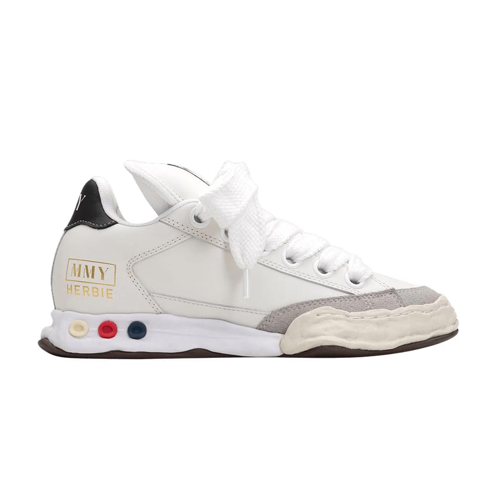 Maison Mihara Yasuhiro Herbie Puffer OG Sole Leather Low White