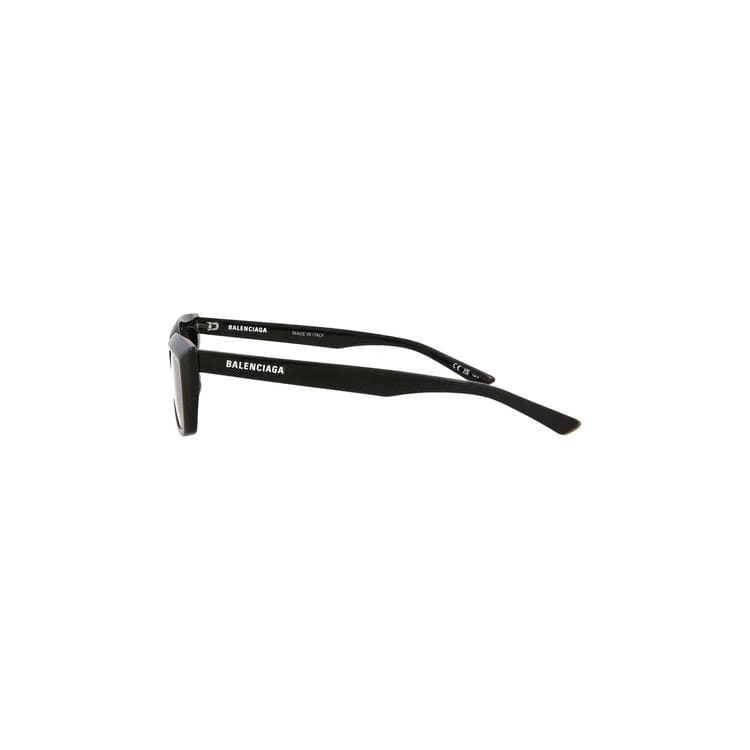 Balenciaga Rectangular Frame Sunglasses Black/Grey