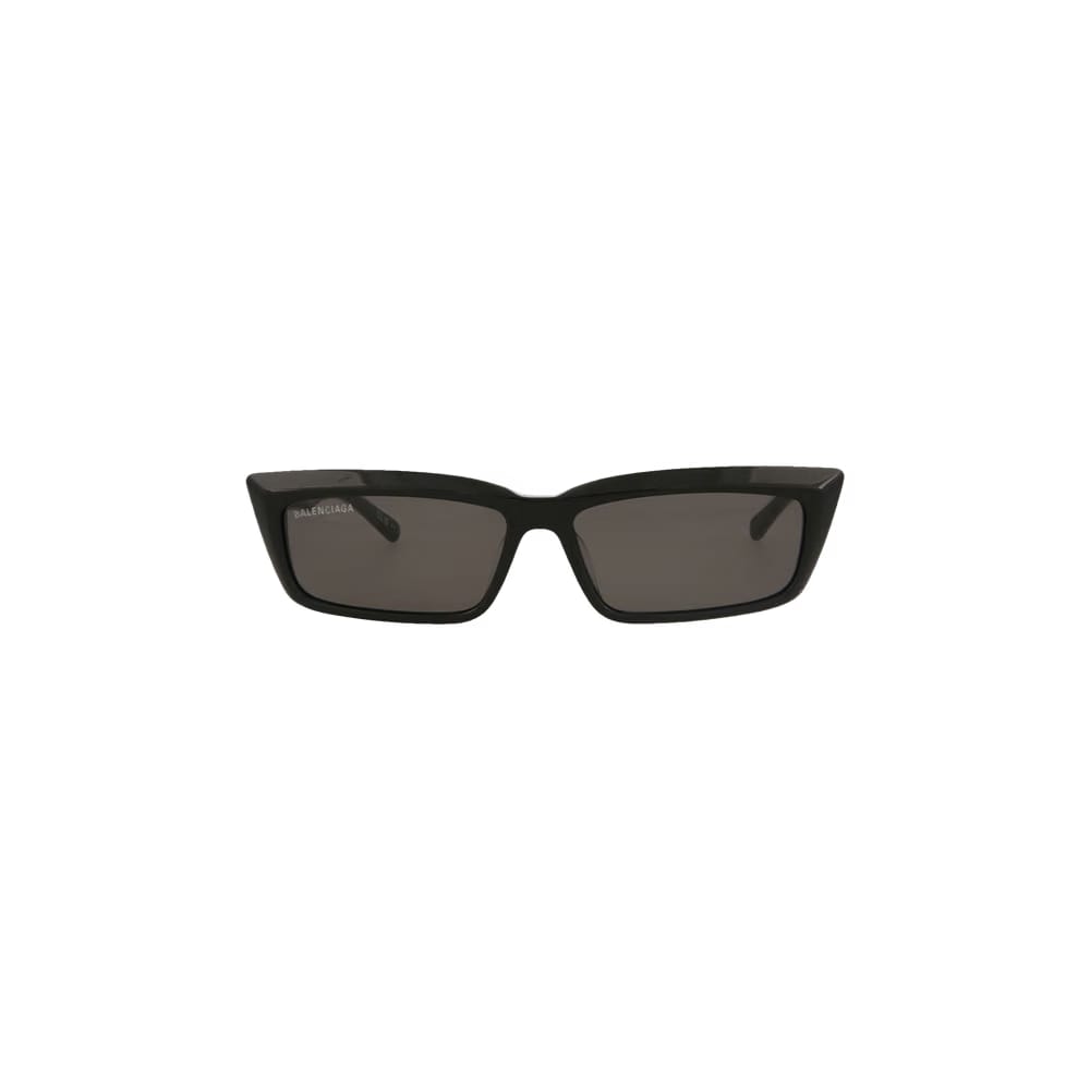 Balenciaga Rectangular Frame Sunglasses Black/Grey