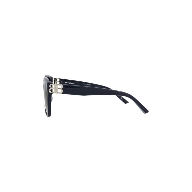 Balenciaga Geometric Sunglasses Blue/Silver/Blue