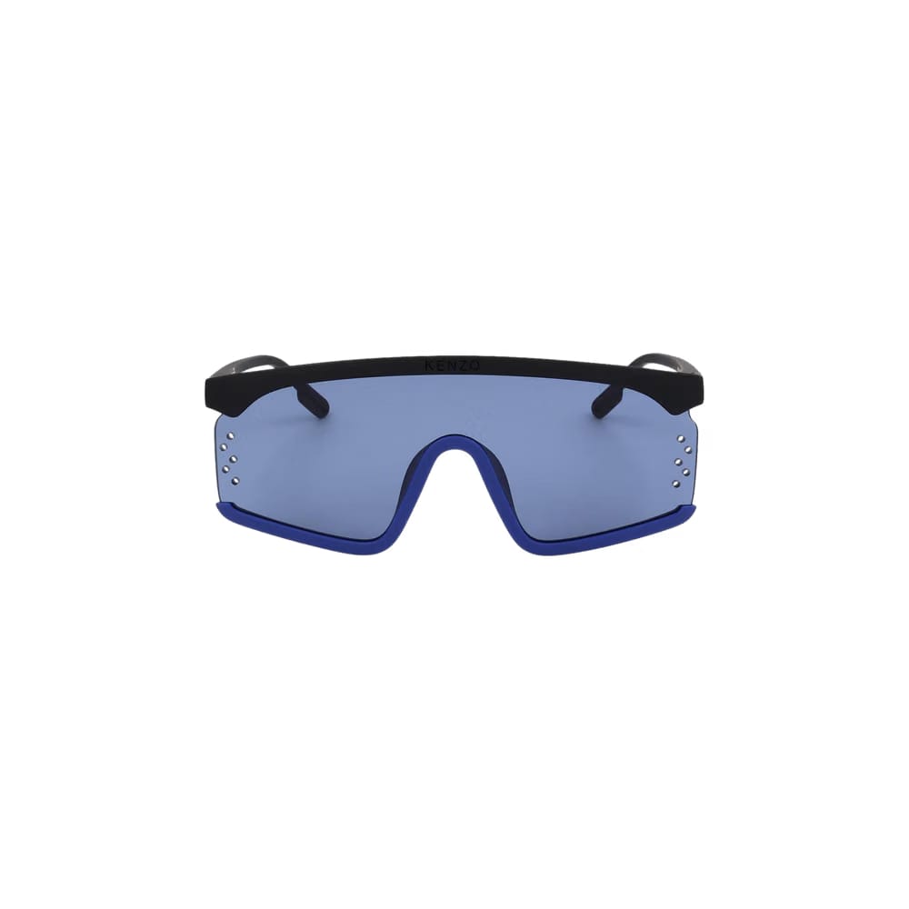 Kenzo Mirror Mask Sunglasses Black/Blue
