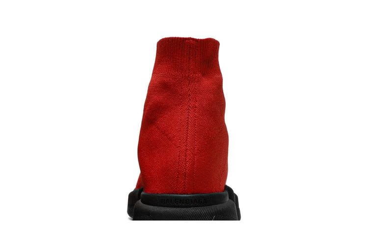 Balenciaga Recycled Speed Sneaker Red Black