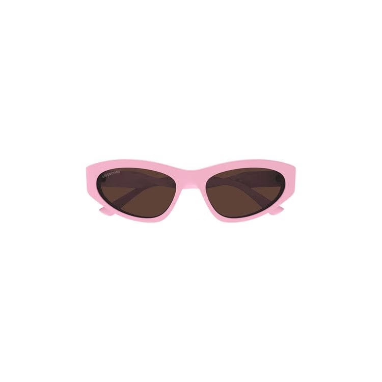 Balenciaga Cat Eye Sunglasses Pink/Brown
