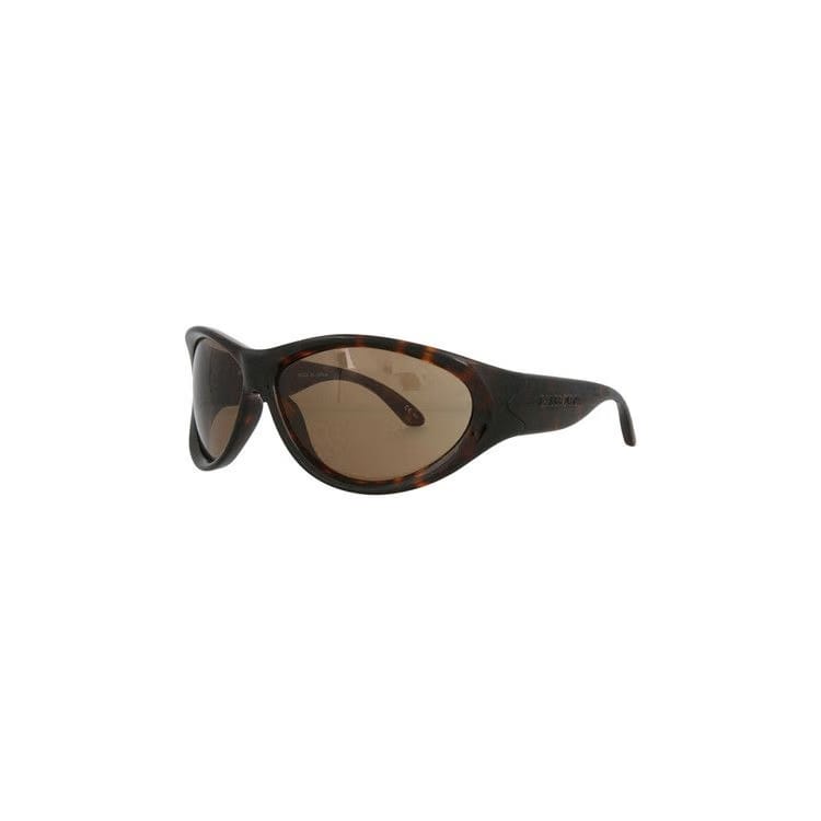 Balenciaga Aviator Style Bio Injection Rilsan Sunglasses Brown