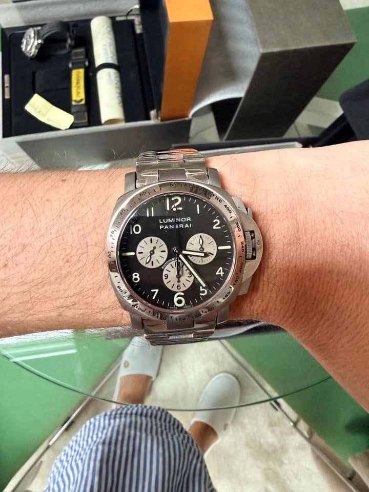 Panerai Luminor Chrono Nos full set