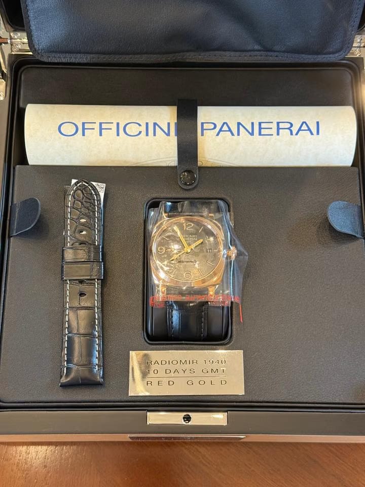 Panerai Radiomir 1940 10 Days Gmt Automatic Special editon full set unworn LNIB
