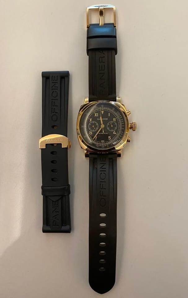 Panerai Radiomir 1940 Chronograph No scatola e garanzia con service Panerai Montenapoleone MI