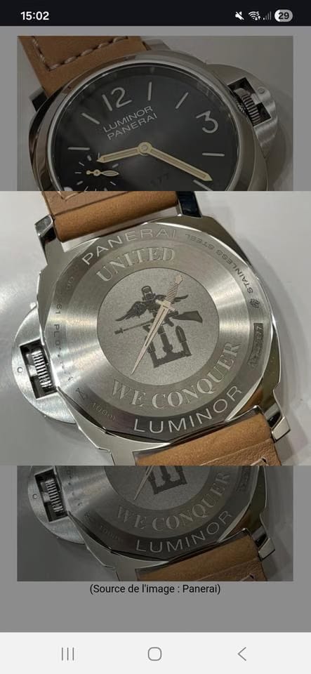 Panerai PAM01390 Panerai Luminor MN "Commando Kieffer"