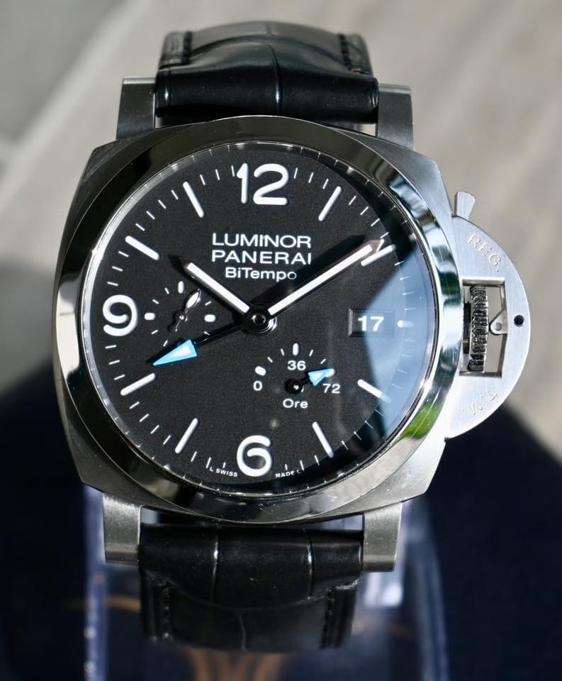 Panerai Luminor Bitempo 44mm Stainless box and tools