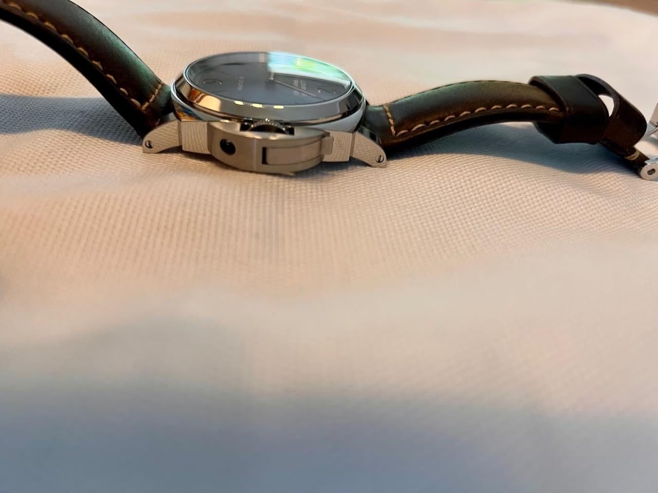 Panerai Luminor Base Pam00914 8 2025 Full Set MINT Conditions 8 years warranty activated