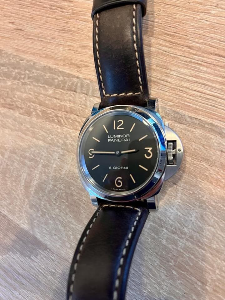 Panerai Luminor Base Pam00914 8 2025 Full Set MINT Conditions 8 years warranty activated