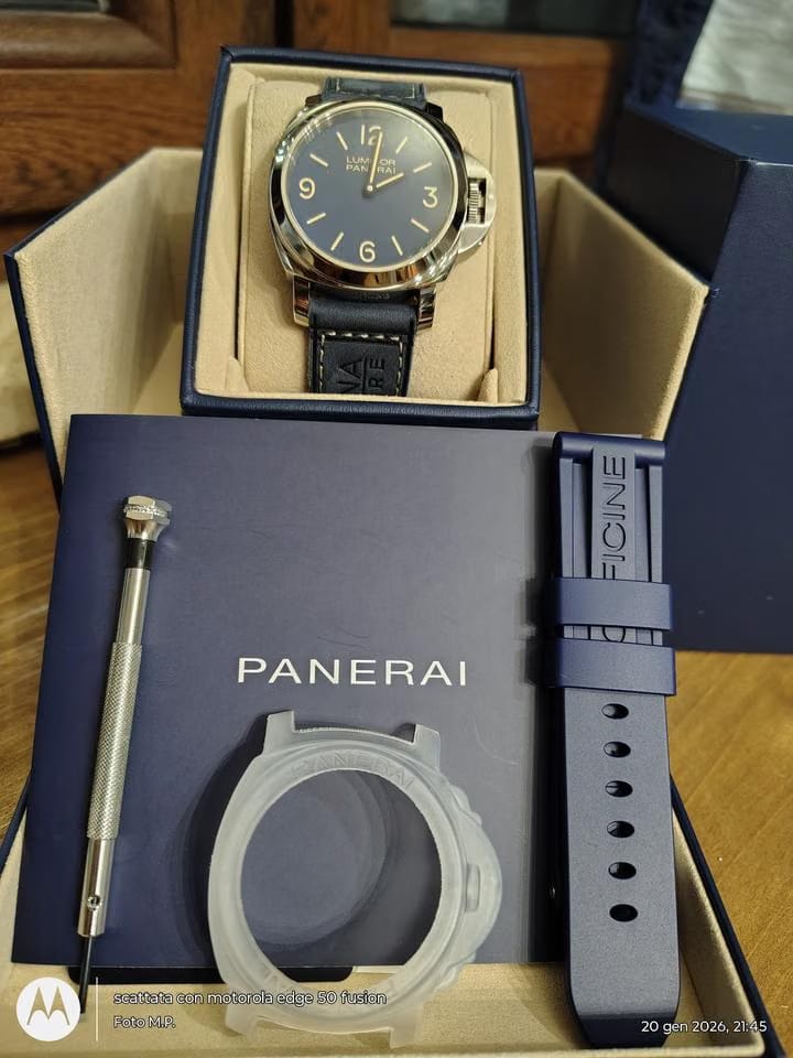 Panerai01538 Panerai Luminor Marina Limited Edition Marina Militare 1000