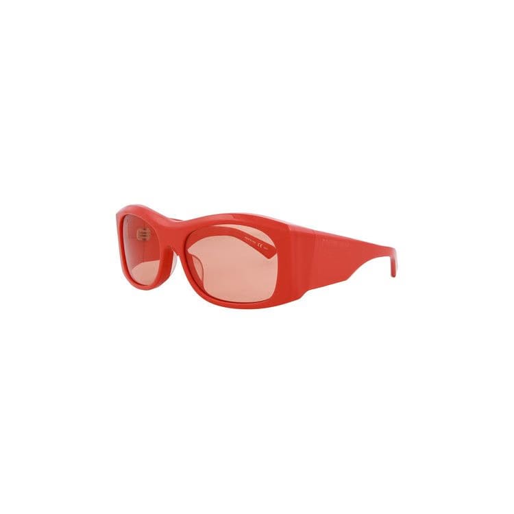 Balenciaga Aviator Sunglasses Red