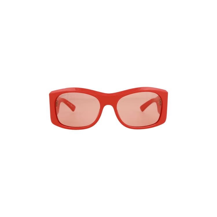Balenciaga Aviator Sunglasses Red