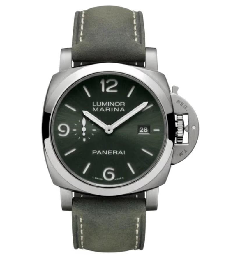 Panerai Luminor Marina Titanio 44 mm Green Dial PAM03325 Full set