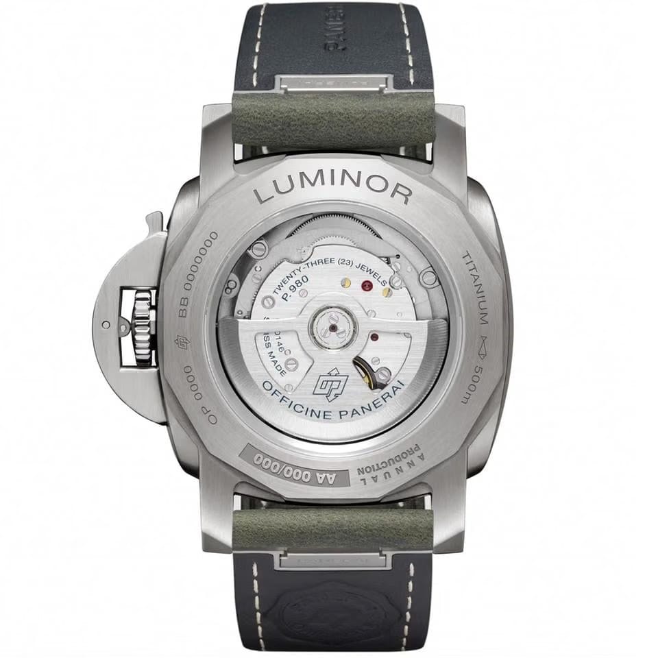 Panerai Luminor Marina Titanio 44 mm Green Dial PAM03325 Full set