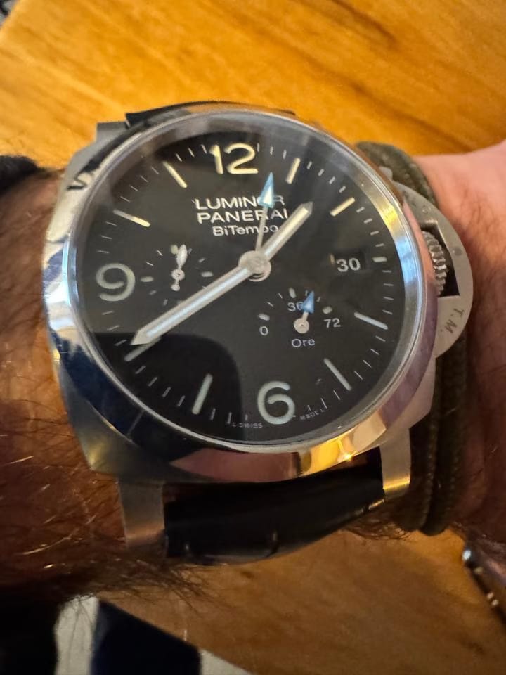 Panerai Luminor Bitempo 44mm Stainless