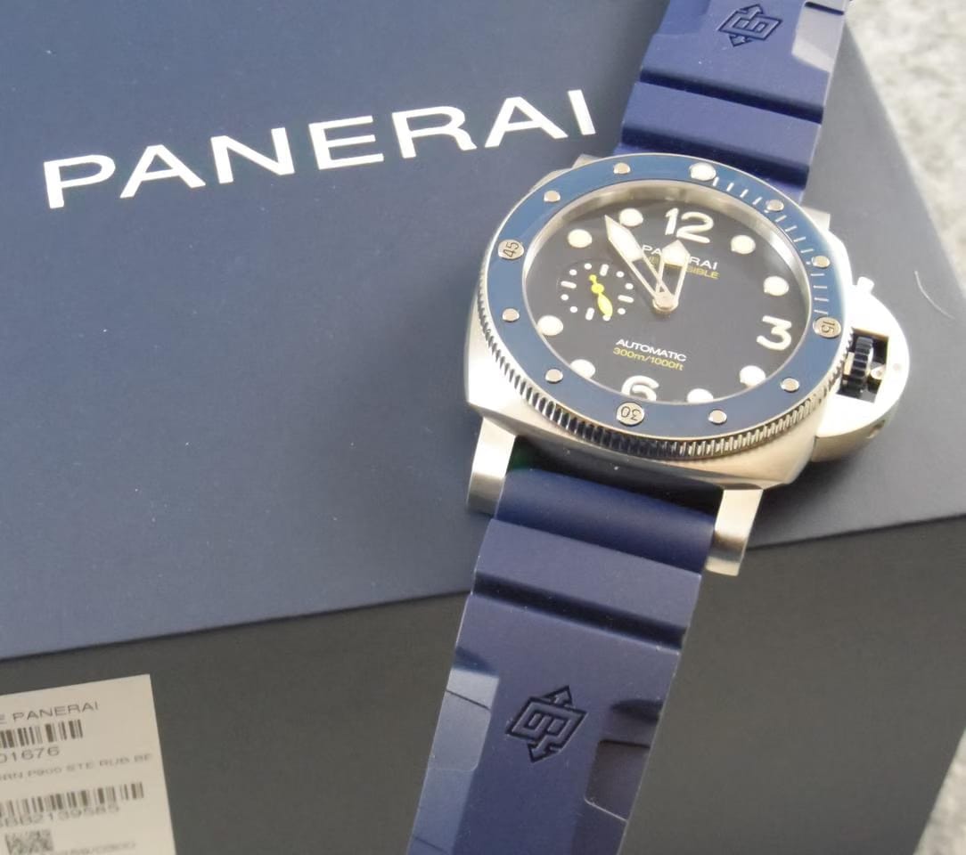 Panerai Submersible Quarantaquattro Mike Horn Pam01676 Full Sett