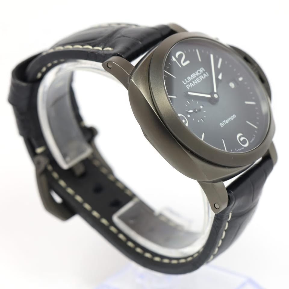 Panerai New Luminor Bitempo Titanium Dlc New York PAM01467 44 MM Titanium B/p Luminor Marina Slate Bitempo