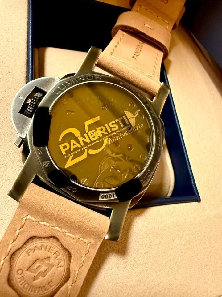 Panerai Luminor Venticinque Paneristi 25th anniversario One of 1.000 Fullset new 2026