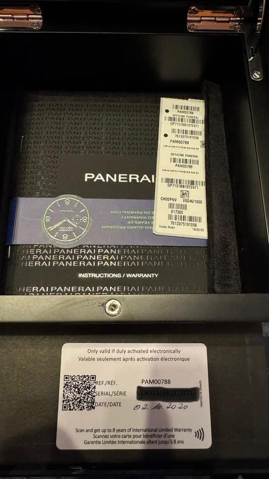 Panerai Luminor Yachts Challenge Full Set , ungetragen